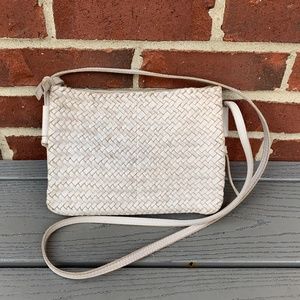 Madewell The Knotted Crossbody Bag In Woven Leath… - image 1